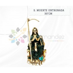 Santa Muerte Entronada