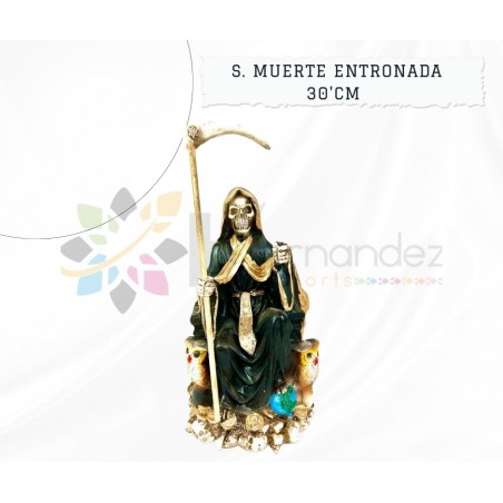 Santa Muerte Entronada