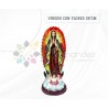 Virgen de Guadalupe Con Flores