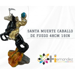 Santa Muerte Caballo De Fuego
