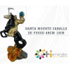 Santa Muerte Caballo De Fuego