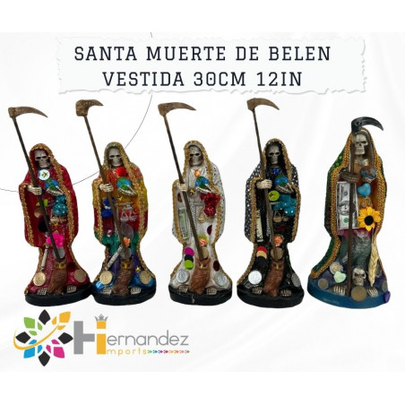 Santa Muerte De Belen Vestida
