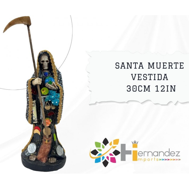 Santa Muerte De Belen Vestida