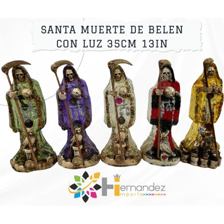 Santa Muerte Con Luz
