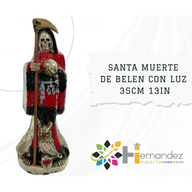 Santa Muerte Con Luz
