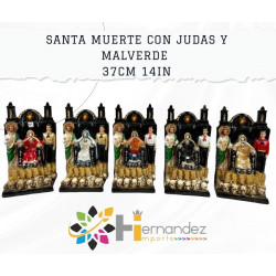 S. Muerte con S. Judas y Malverde