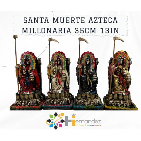 Santa Muerte Azteca Millonaria