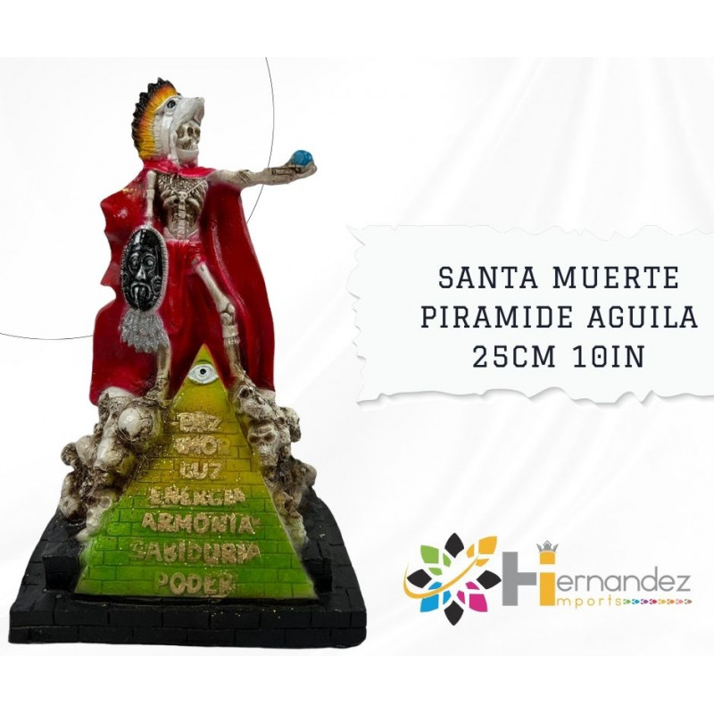 Santa Muerte Piramide Aguila