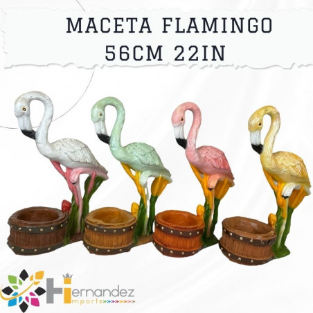Maceta de Flamingo